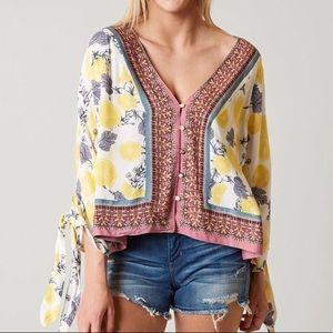Free people Freshly Squeezed top! NWOT